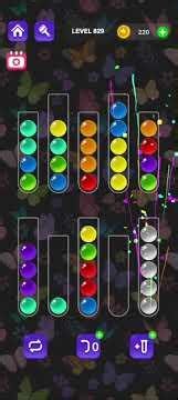 Ball Sort Master Level 829 #ballsortmaster #ballsortmastersolution #puzzlegame #gaming #games