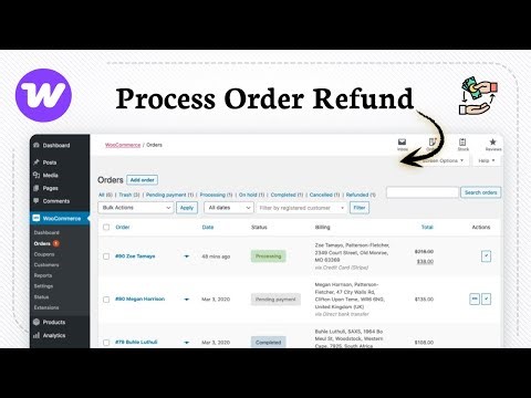 How to refund orders in WooCommerce