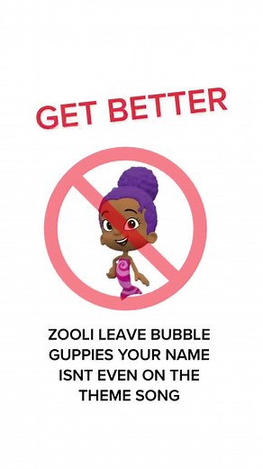 #cancelzooli #zooliisbad #emmasopinionisright #zooliisbadbubbleguppy #bubbleguppies #molly #goby #gil #deema #oona #nonny #bubblepuppy 🧜🏽‍♀️🚫