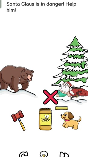 santa claus is in danger ⚡ help him/) brain out//level 7 #subscribe#brainoutlive#games#brainout#🙏🙏🙏