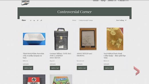 Nazi memorabilia being sold at Pickering antique shop