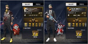 SK Sabir Boss vs M8N: Who has better stats in Free Fire?