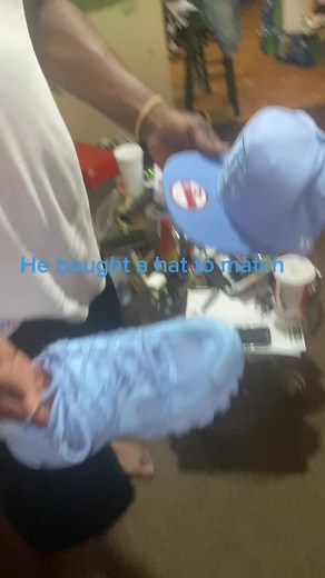 CrazyEightFashion is on the rise to something great 💪🏽 #lightblue #designercheck #hats #crazyeightfashion #flyshoes #foryoupage❤️❤️ #followandlike #wardrobe