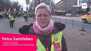 Streiken ist Kräfte zehrend. Um ihre Kollegen und Kolleginnen in Aschersleben zu stärken, reisten Ameos-Beschäftigte von Niedersachen nach Sachsen-Anhalt. ✊ Dort kämpfen die Beschäftigten seit Wochen für einen Tarifvertrag. Wie unfair der Klinikkonzern mit den Menschen umgeht und welche Welle der Solidarität ihm entgegenschlägt, siehst du im Video! 👇👇👇 #wirsindverdi #gemeinsamstark | ver.di
