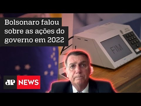 Presidente Bolsonaro concede entrevista exclusiva à Jovem Pan