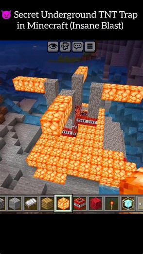 💣 Minecraft Underground TNT Trap 😱 (No One Can Escape!)