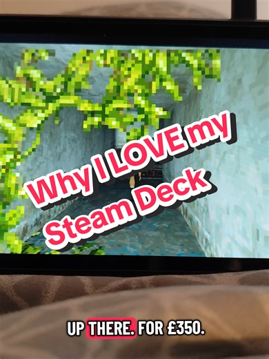 The handheld gaming console market is a dream at the minute...so much choice. But that can be a huge issue too. Here's why I love my Steam Deck #handheldgaming #steamdeck #gamergirl #pcgaming #valve