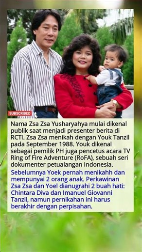 Zsa Zsa Yusharyahya dan Youk Tanzil