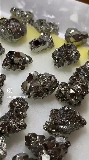 New Batch of Octahedral Pyrites! #prospectorsvault