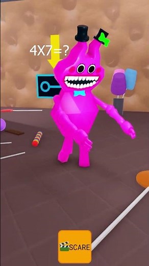 MISS HAPPI RUN FROM MR GUMDROP CANDYLAND! ROBLOX JUMPSCARE OBBY