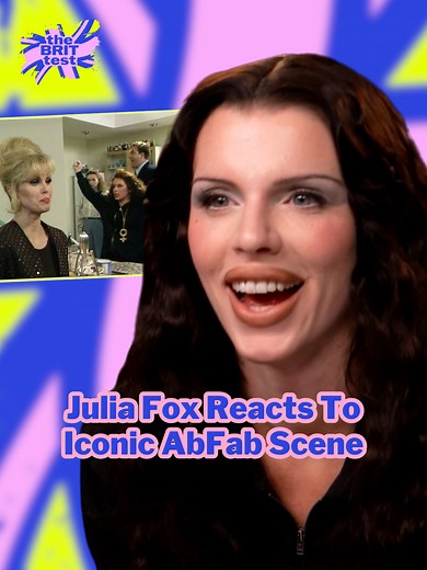 Julia Fox Reacts to Absolutely Fabulous Iconic Scene