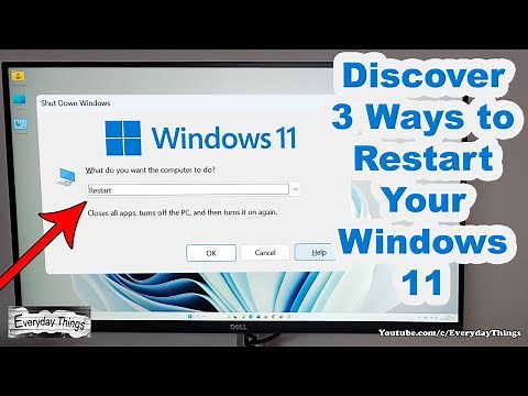 3 Easy Methods How to Restart Windows 11 PC: Quick Steps