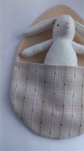 Bunny & Egg Pouch | How to sew Miniature. PDF/2-in-1. Pattern link in bio