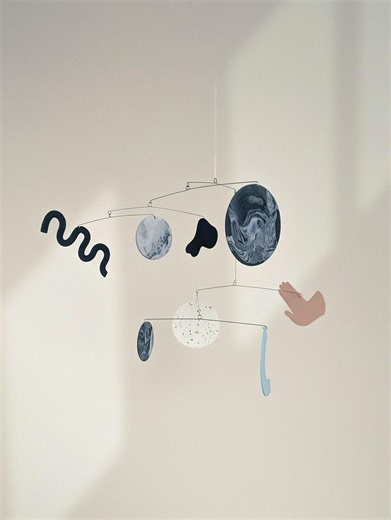 Cosmic Planets - Abstract Kinetic Mobile - Etsy