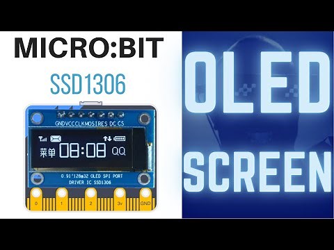Micro:bit with TINY OLED Screen