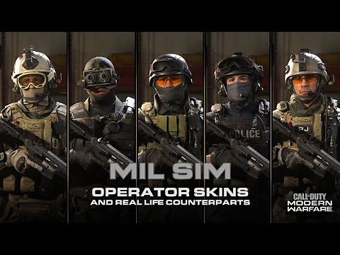 Modern Warfare Mil-Sim Operators and Real Life Counterparts | Part One