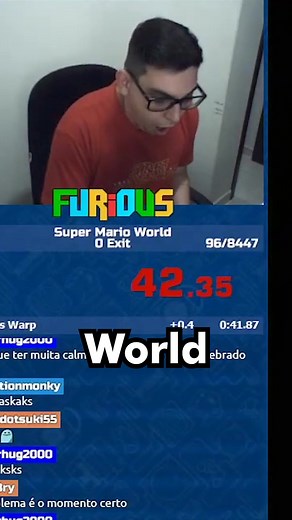 How Mario World was Beaten in 41 Seconds #mario #supermariobros