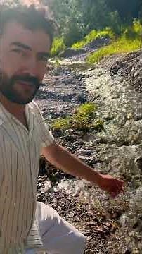 İlginç Bir Doğa Olayına Rastladım ‘ Gürül Gürül Akan Dere Bir Anda Yere Gömülüp Kayboluyor #shorts