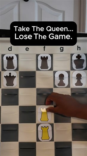 Take The Queen... Lose The Game.