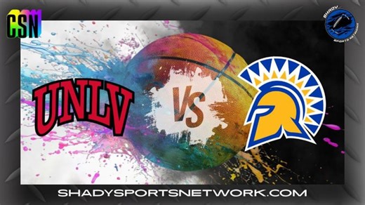 #NCAABasketball San Jose State vs UNLV CSN Simulcast | Shady Sports Network