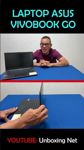 This is the ASUS VIVOBOOK GO laptop - Full review on our channel #asus #laptop #vivobook