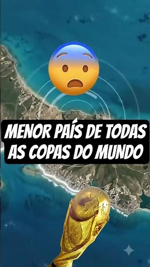 Esse é o MENOR país da Copa do Mundo!! CURAÇAO, um paraíso minúsculo #geografia #copadomundo
