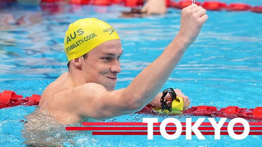 Izaac Stubblety-Cook wins gold medal in men's 200m breaststroke Olympic final