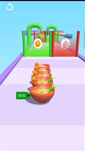 Ramen 🍜 Stack 🤤🤤 Level-76 #gaming #gameplay #funny #viral #shortsviral