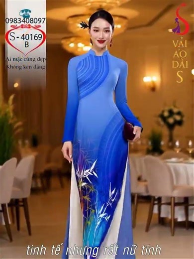 3 types of dresses – 3 elegant and sophisticated ways to wear ao dai to a wedding party.
