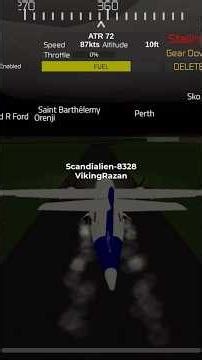 Atr 72 flight paphos-hensteidge