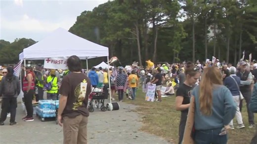 'No Kings' protest at Atlanta Civic Center draws thousands