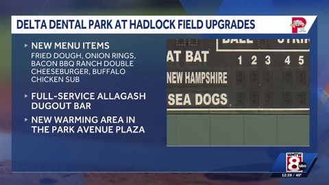 Portland Sea Dogs announce new ballpark menu items, including return of fried dough