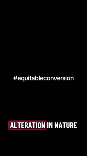 equitable conversion: constructive alteration in nature of property.. you play 3 roles inside of the contract.. equitable owner, Trustee and debtor of the obligation/Instrument and must perform or pay.. #equitabletitle #sacrificenowlivecomfylater #cleanhands #trustministerprivatebanker #invokeequityjurisprudence