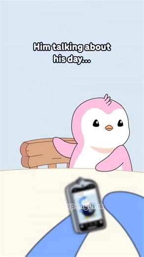 Pengu Trade Clips | How was your day today 💕😊#relate #animations #pudgypenguins | Instagram