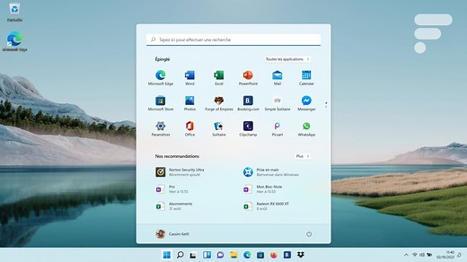 Windows 11 : comment supprimer les applications épinglées du menu Démarrer ? — Frandroid