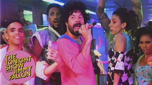 '80s night. He's a Maniac. | The Tonight Show Starring Jimmy Fallon