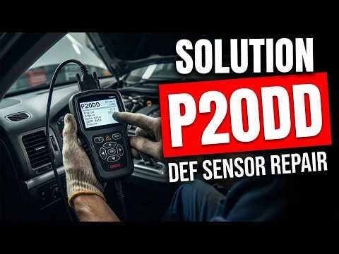 HOW TO FIX P20DD OBD II ERROR CODE - Diesel Exhaust Fluid Pressure Sensor Repair