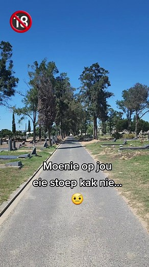 Moenie op jou eie stoep kak nie...💩