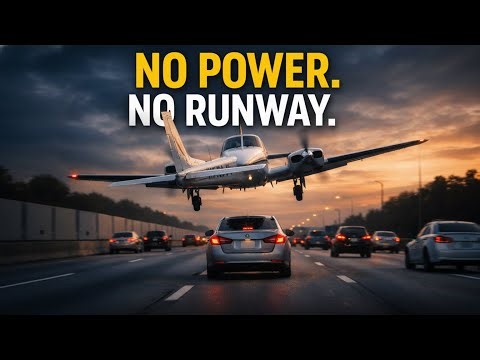 Plane Lands on I-95: How a Twin-Engine Aircraft Lost Power and Hit a Moving Car
