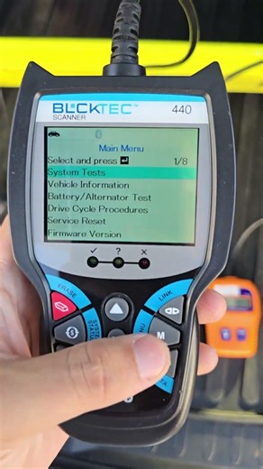 BLCKTEC 440 scans more than engines. No fees, fast, and easy. #obd2scanner #carcare #blcktec