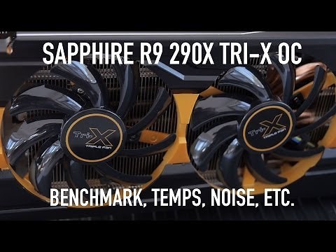 Sapphire Tri-X R9 290X Overview, Benchmarks, Temps, and Noise