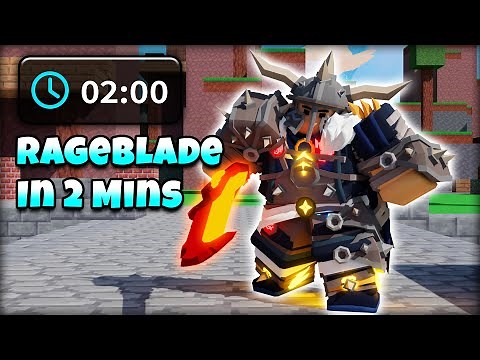 I Got Rageblade In 2 Minutes With Barbarian + Zephyr Kit.. (Roblox Bedwars)