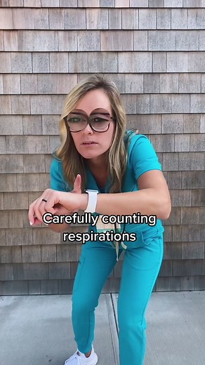 Counting Respirations for Nursing Students