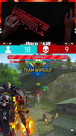 Intense Free Fire Battle 4 vs 1 Against B2K