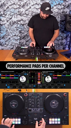Hercules DJ Control Inpulse T7 x Jimi Needles - Performance Pads #HerculesDJ #djkituk #JimiNeedles | DJKIT®