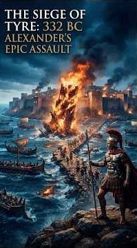 A. Alexander the Great Built a Road Across the Ocean to Conquer Tyre