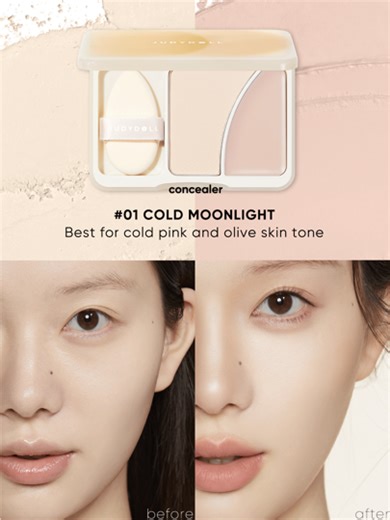 JUDYDOLL Dual-Tone Highlighter Palette, Matte Powder Highlighter, Brightens Complexion, Covers Dark Circles, Contours Face, Suitable For Dates, Couples, Niche Occasions, Surprises, New Launches, Unique Gifts For Friends, Girlfriends, Essential For Weddings, Wedding Guests, Singles Parties, Elegant Makeup, Natural Campus Makeup, Soft Makeup, Blood-Red Makeup, Date Makeup | SHEIN