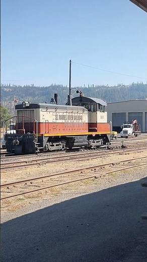 Check out this old Switching Locomotive in Idaho!