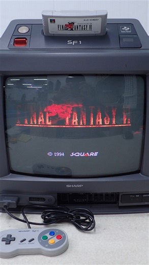 MegaLot Games on Instagram: "🔥 A raridade que todo colecionador sonha ter! 🔥 Direto do Japão, apresentamos a Sharp SF1 de 14”, a TV que vem com um Super Nintendo ORIGINAL embutido, fruto da parceria histórica entre Nintendo + Sharp. E o detalhe mais incrível? 📌 O modelo de 14 polegadas é o mais raro de todos! Uma peça exclusiva do mercado japonês, em excelente estado, pronta para brilhar na sua coleção. 💰 Pré-venda especial: R$ 14.900,00 Oportunidade única! 🎮✨ Uma super raridade que quase n