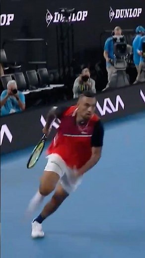 Nick Kyrgios' INCREDIBLE winner and BRILLIANT celebration! 😱